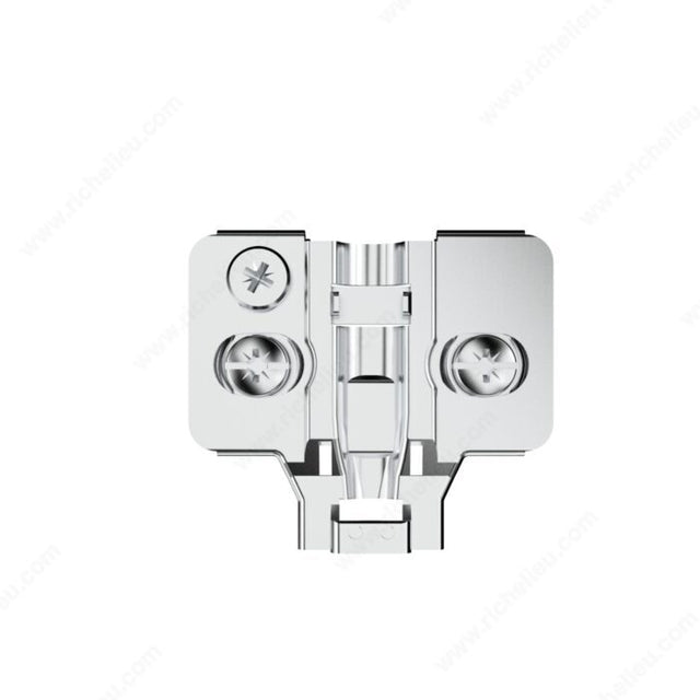 Richelieu RCS00602CL50 Special RCS Mounting Plates - with 12 mm Euro Screws and Eccentric Adjustment