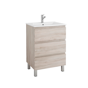 DAX Costa Engineered Wood Single Vanity Cabinet, 24", Pine DAX-COS012412