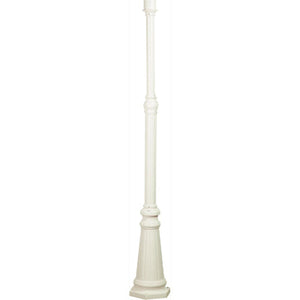 Classico Outdoor Post - White