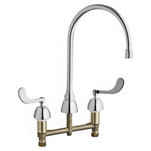 CHICAGO FAUCETS 786-GR8E35V317XKAB Kitchen Sink Faucet