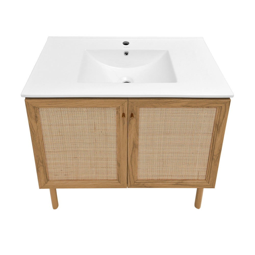 Classe 36" Bathroom Vanity in Oak