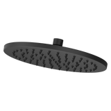 Modern Round 10 in. Raincan Showerhead in Matte Black