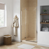 Voltaire 36 x 36 Single-Threshold, Center Drain, Shower Base in Biscuit