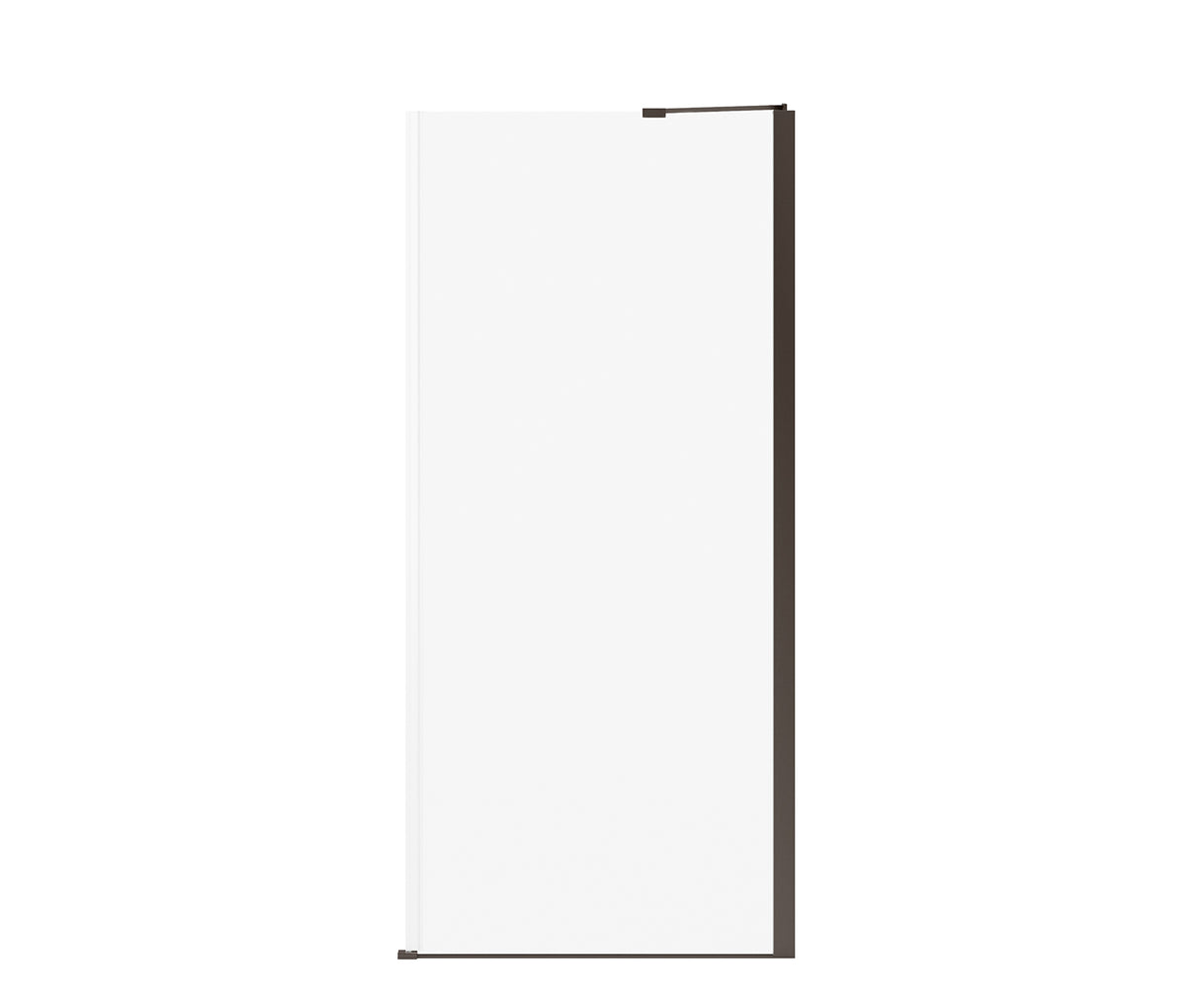 MAAX 139583-900-173-000 Reveal Sleek 71 Return Panel for 36 in. Base with Clear glass in Dark Bronze