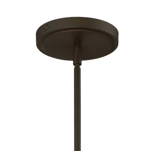 Libby Langdon for Crystorama Grayson 1 Light Dark Bronze Mini Pendant 290-DB