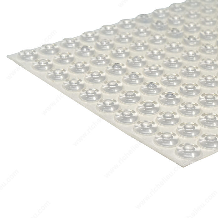 Richelieu 0325811 Self-Adhesive Polyurethane Bumper - 12.7mm x 5.1mm