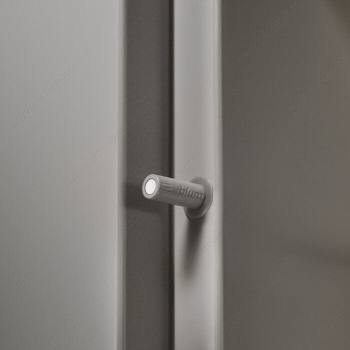 Blum 9561004 TIP-ON for door - Short version with magnet, Gray