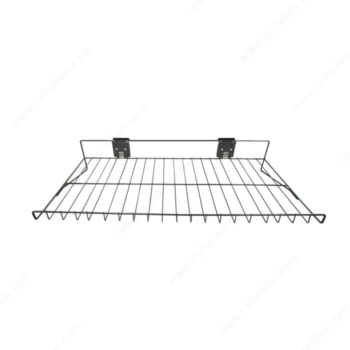 Onward 29111BC Angled Shoe Shelf for Slatwall