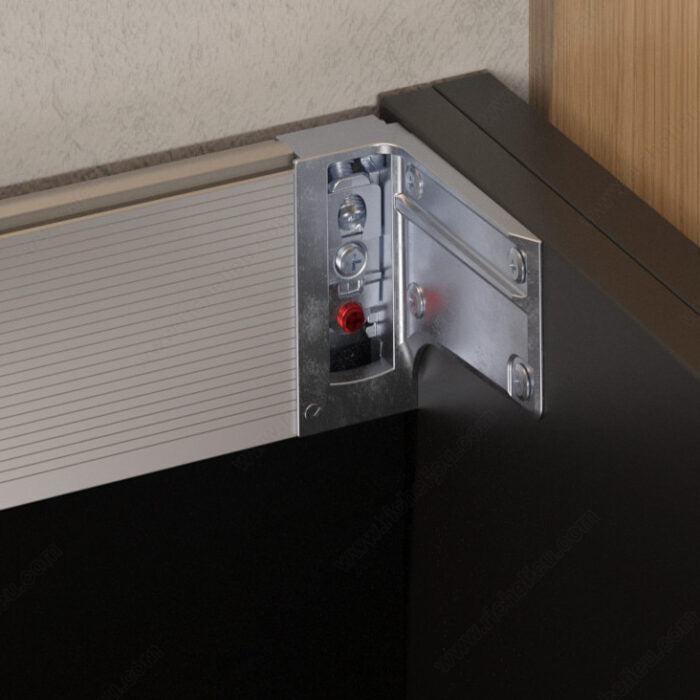 Richelieu 670802032G Libra H7 Cabinet and Vanity Suspension System, Dowel fixing