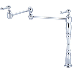 Pioneer 2AM700 Americana Deck Mount Pot Filler in Polished Chrome