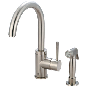 Pioneer 2MT171H-BN Motegi Single Handle Kitchen Faucet in Brushed Nickel