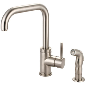 Pioneer 2MT182H-BN Motegi Single Handle Kitchen Faucet in Brushed Nickel