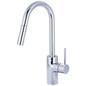Pioneer 2MT260 Motegi Single Handle Pull-Down Kitchen Faucet in Polished Chrome
