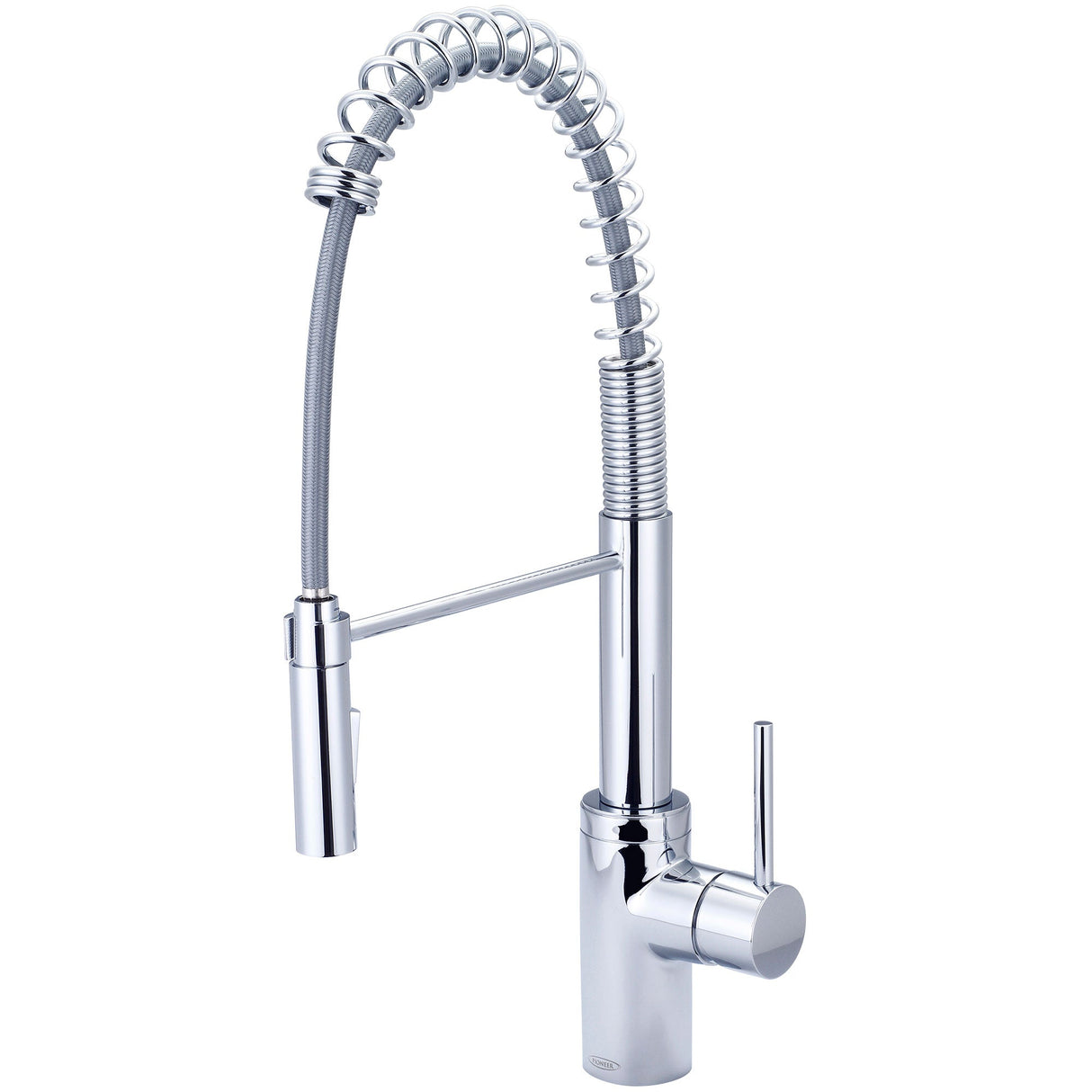 Pioneer 2MT270 Motegi Single Handle Pre-Rinse Spring Pull-Down Kitchen Faucet in Polished Chrome