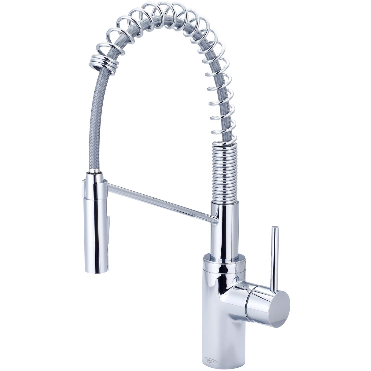 Pioneer 2MT275 Motegi Single Handle Pre-Rinse Spring Pull-Down Kitchen Faucet in Polished Chrome