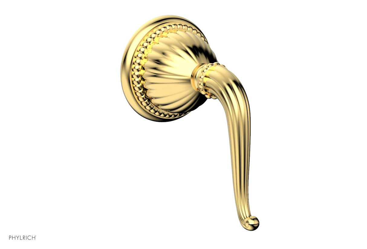 Phylrich 2PV141A-025 GEORGIAN & BARCELONA Volume Control/Diverter Trim - Lever Handle 2PV141A - Polished Gold