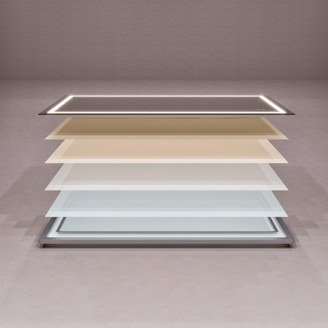 Eviva Glow 60" x 28" Rectangular Frameless Mirror