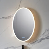 Blossom Spica 24″ Oval LED Medicine Cabinet, Elegant & Smart