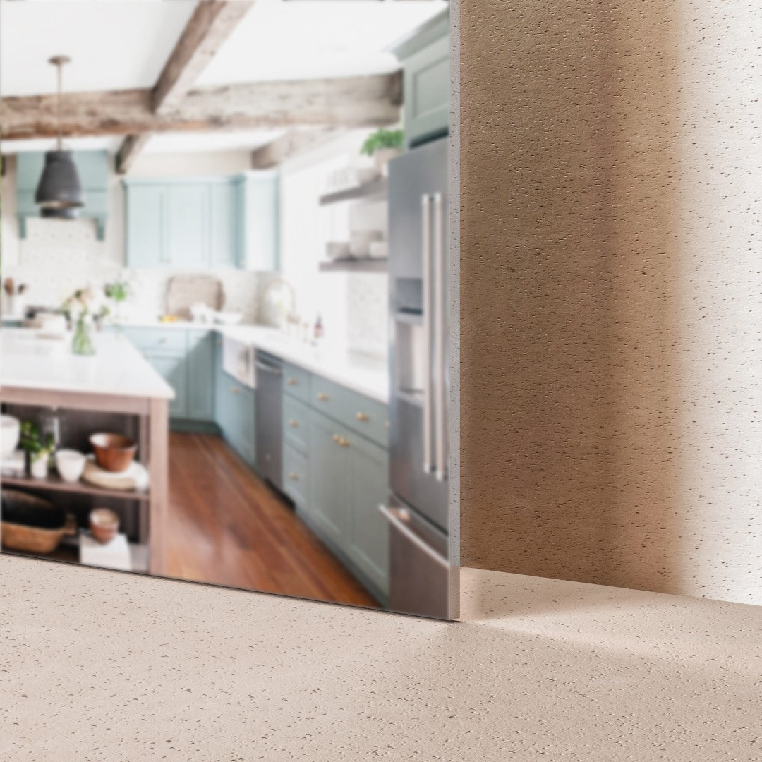 Eviva Sleek 60" x 30" Rectangular Frameless Mirror