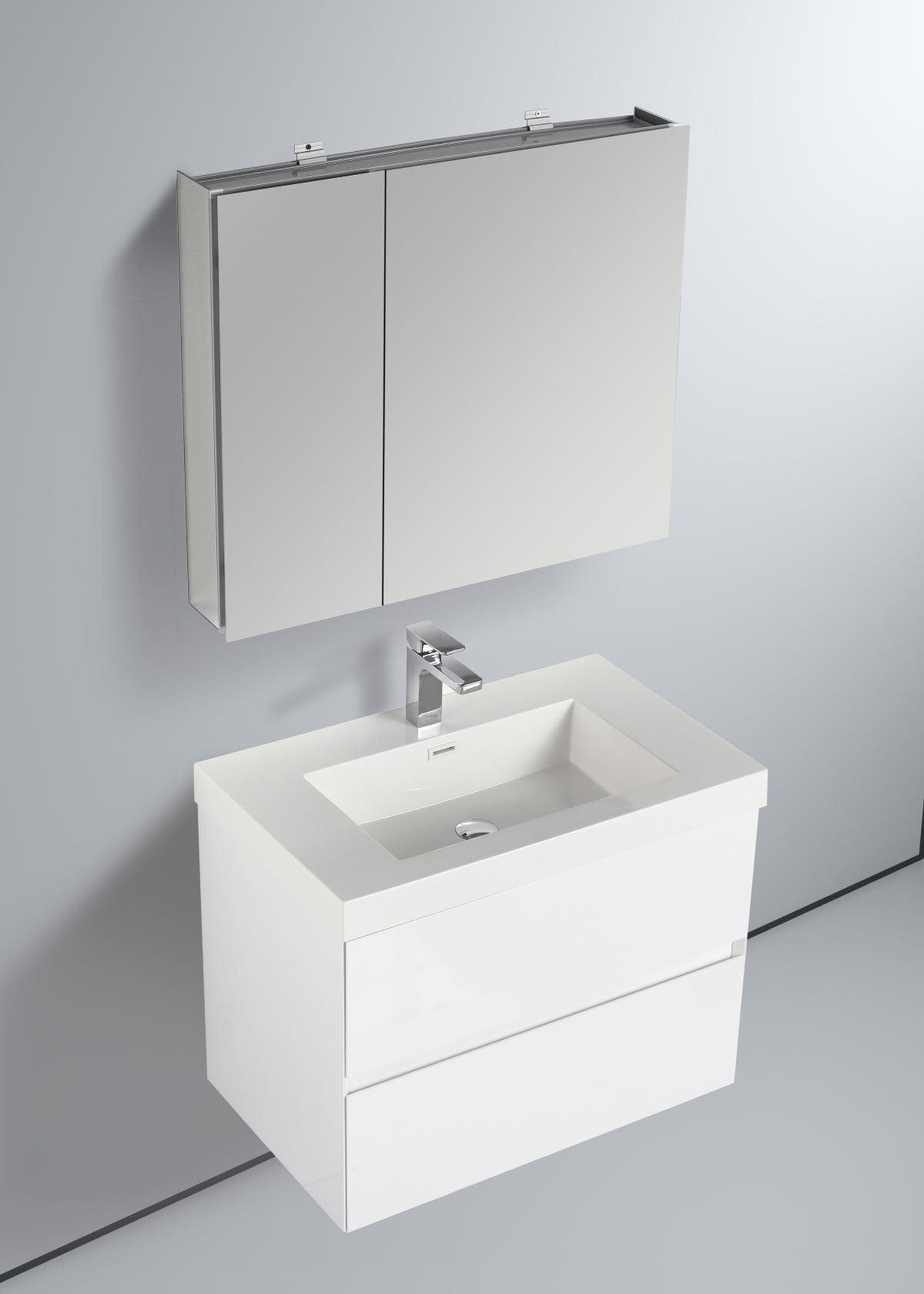 Blossom Assisi 30" Vanity - Eco-Friendly Modern Minimalist Design with Soft-Closing Drawers