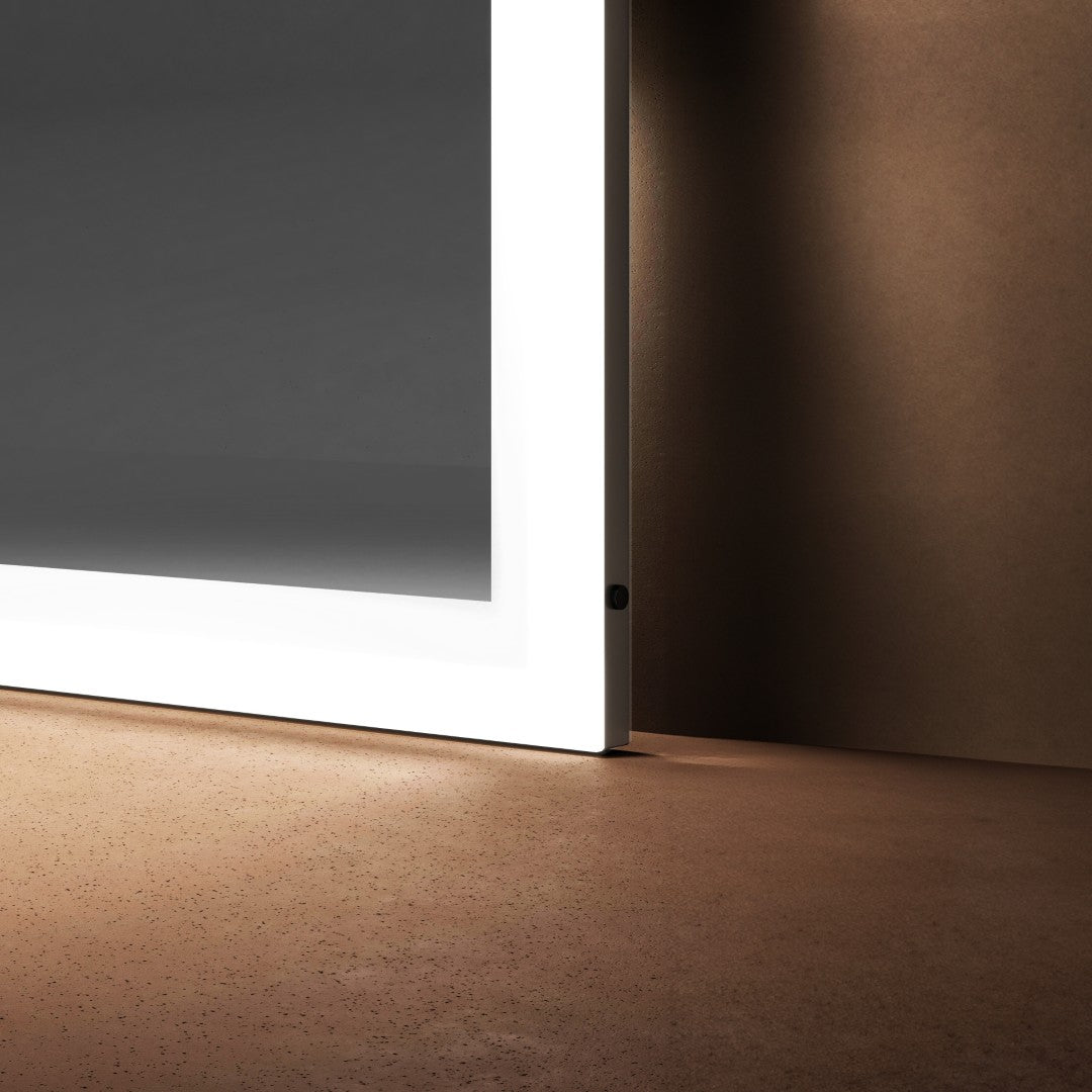 Eviva Frame 47" x 28" Rectangular Frameless Mirror