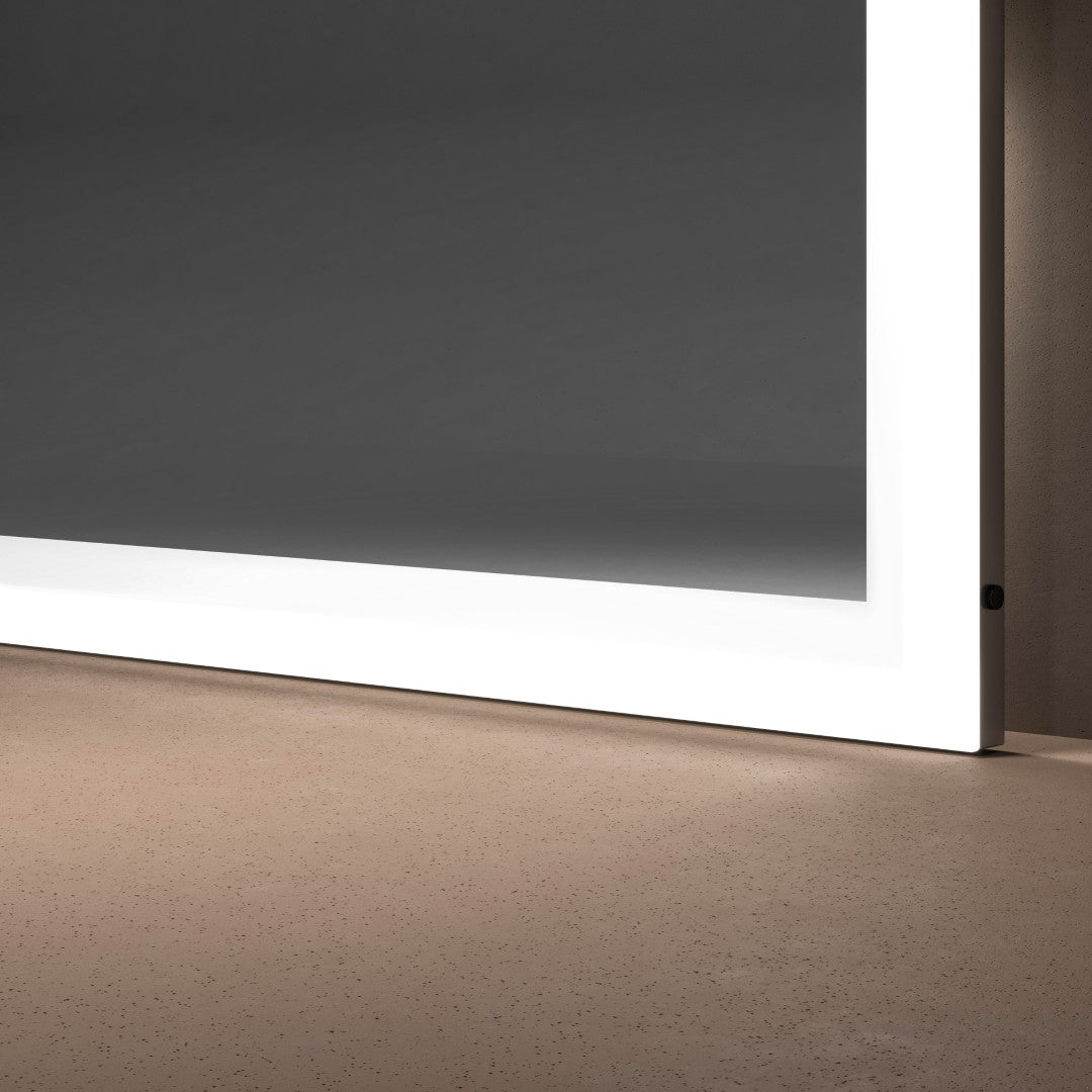 Eviva Frame 47" x 28" Rectangular Frameless Mirror