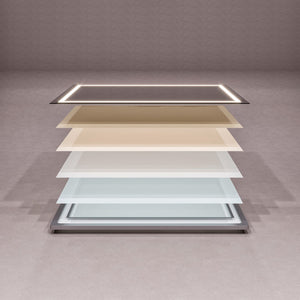 Eviva Glow 48" x 36" Rectangular Frameless Mirror