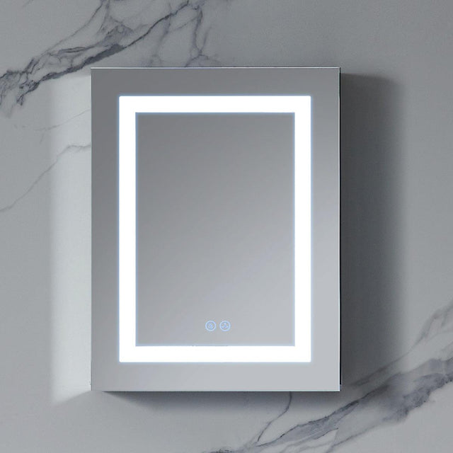 Blossom Rigel 20″ LED Medicine Cabinet – Compact Elegance with Advanced Features