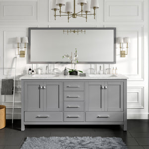 Eviva Aberdeen 72 Gray Bathroom Vanity