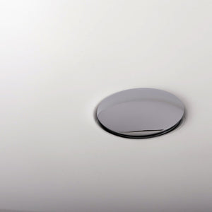 DAX Brass Round Vanity Sink Pop-Up Drain with Overflow, Chrome DAX-82006-CR