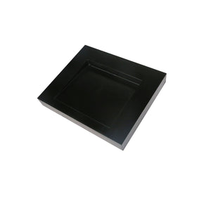 DAX Solid Surface Rectangular Single Bowl Top Mount Bathroom Basin, White DAX-AB-1330