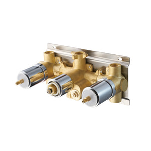 DAX Concealed Valve Thermostatic Mixer With 4 Function Diverter DAX-1058-CR