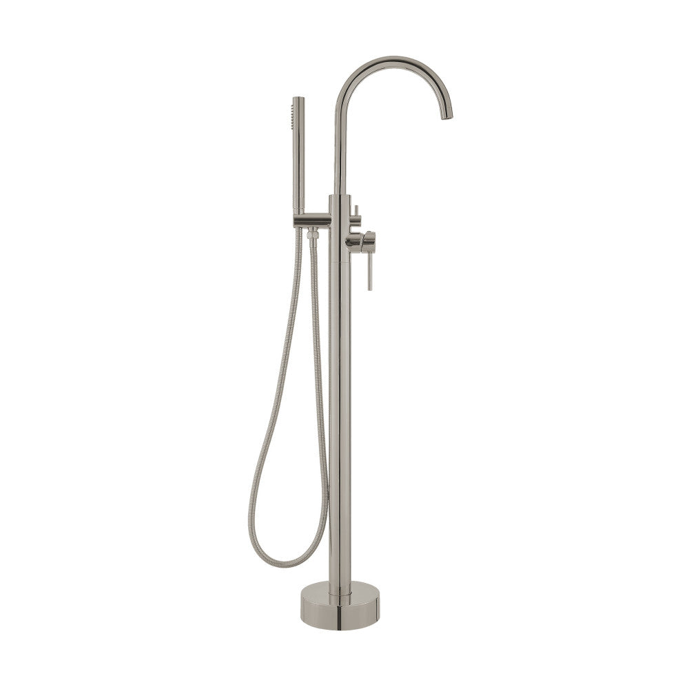 Ivy Freestanding Bathtub Faucet in Brushed Nickel