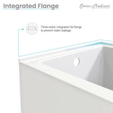 Voltaire 60" X 32" Right-Hand Drain Alcove Bathtub with Apron