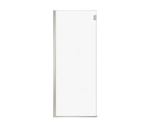 MAAX 139953-810-305-000 Duel Alto Return Panel for 32 in. Base with Clear glass in Brushed Nickel