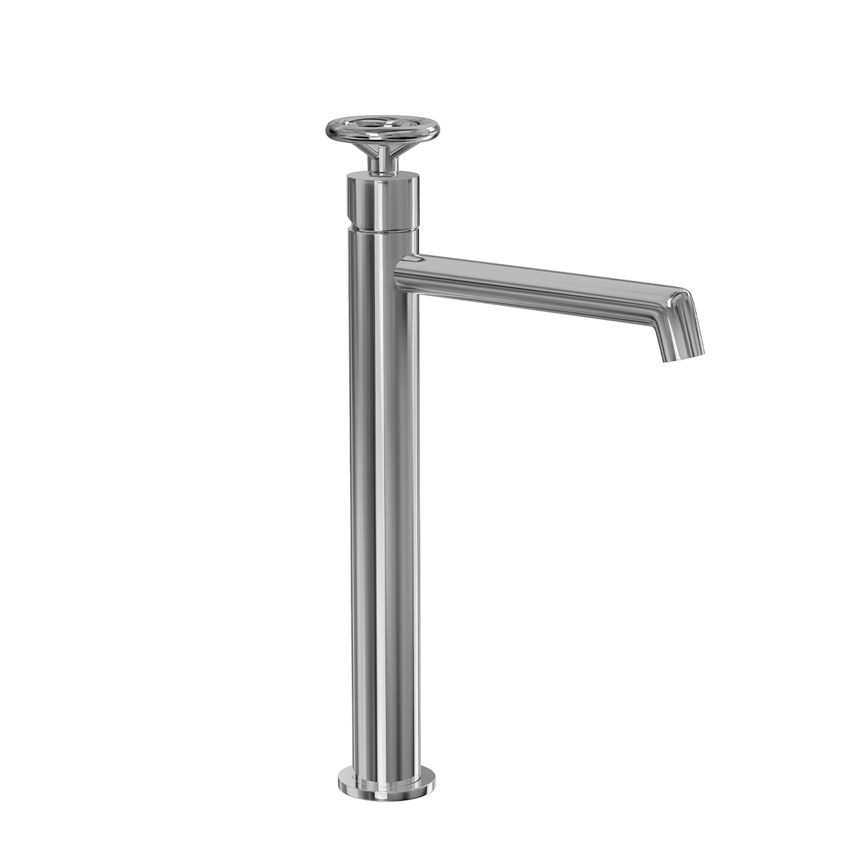 DAX Brass Single Handle Vessel Bathroom Basin Faucet, Chrome DAX-8010044-CR
