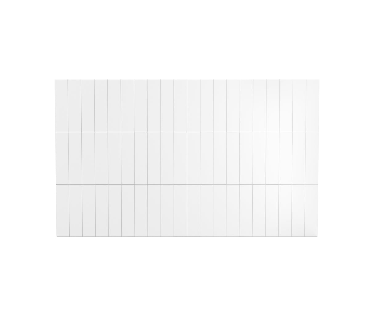MAAX 107181-000-270-000 Versaline 60 in. Alcove Wall Kit - Vertical in White