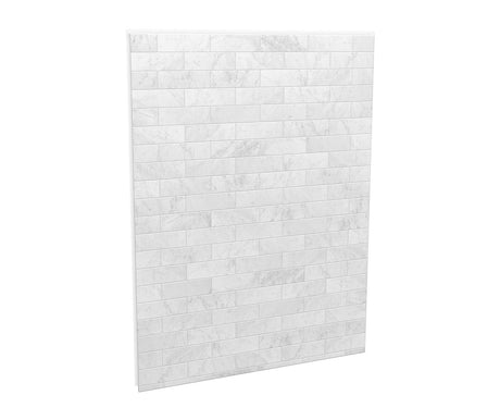 MAAX 103422-307-508 Utile 60 in. Composite Direct-to-Stud Back Wall in Marble Carrara