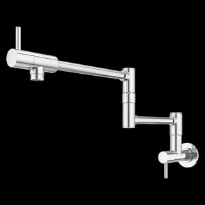 Lita 2-Handle 1-Hole Potfiller Kitchen Faucet in Polished Chrome