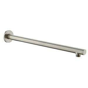 DAX Brass Round Shower Arm, 12", Brushed Nickel DAX-1053-300-BN