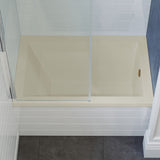 Voltaire 48" X 32" Right-Hand Drain Alcove Bathtub in Bisque