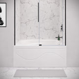 Ivy 54'' x 30 Bathtub with Apron Right Hand Drain in White