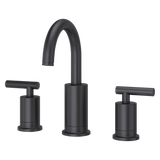 Contempra 8" Widespread Bathroom Faucet in Matte Black