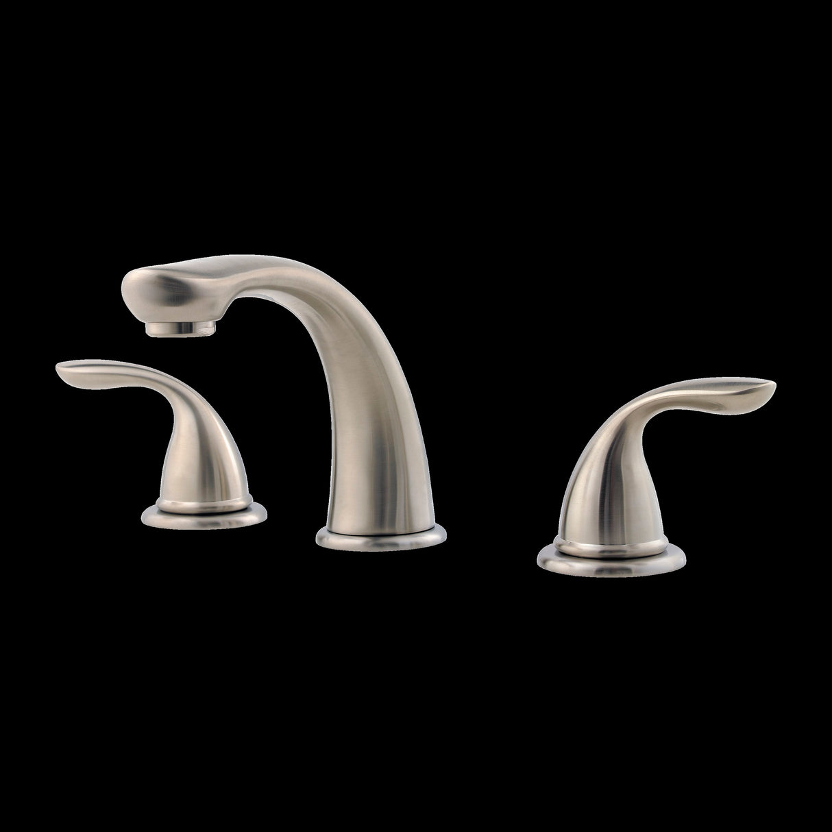 Pfirst Series 2-Handle Complete Roman Tub Trim in Brushed Nickel