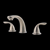 Pfirst Series 2-Handle Complete Roman Tub Trim in Brushed Nickel