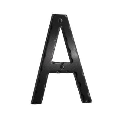 Smedbo Smedbo House Letter A in Black Wrought Iron
