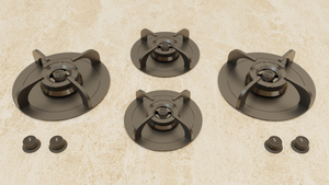 VarioCook eGas Wok Burner - Black / NG