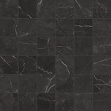 Anatolia Tile 2X2 La Marca Nero Honed 36 Piece Porcelain Mosaics. 1 Sheet = .96 Sf. 4501-0366-0 Nero Venato 2x2 Honed - premium natural stone mosaic tile from Anatolia Tile, available at PoshHaus showroom in Keene, NH