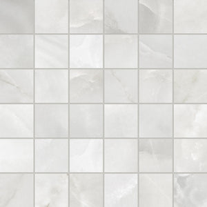 Anatolia Tile 2X2 La Marca Onyx Honed 36 Piece Porcelain Mosaics. 1 Sheet = .96 Sf. 4501-0372-0 (68-473) Onyx Nuvolato 2x2 Honed - premium natural stone mosaic tile from Anatolia Tile, available at PoshHaus showroom in Keene, NH