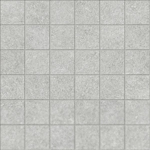 Anatolia Tile 2X2 Mjork Color Body Porcelain Ash 36 Piece Matte Mosaic 4501-0383-0 1 Sheet = .96 Sq. Ft.  - premium natural stone mosaic tile from Anatolia Tile, available at PoshHaus showroom in Keene, NH